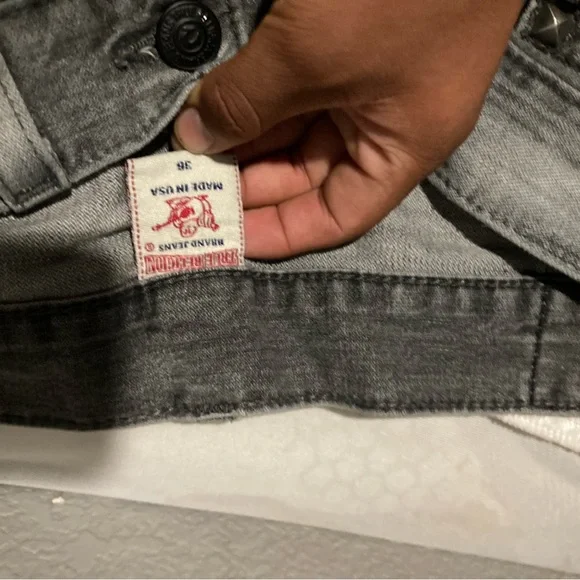 Studded true religions pants